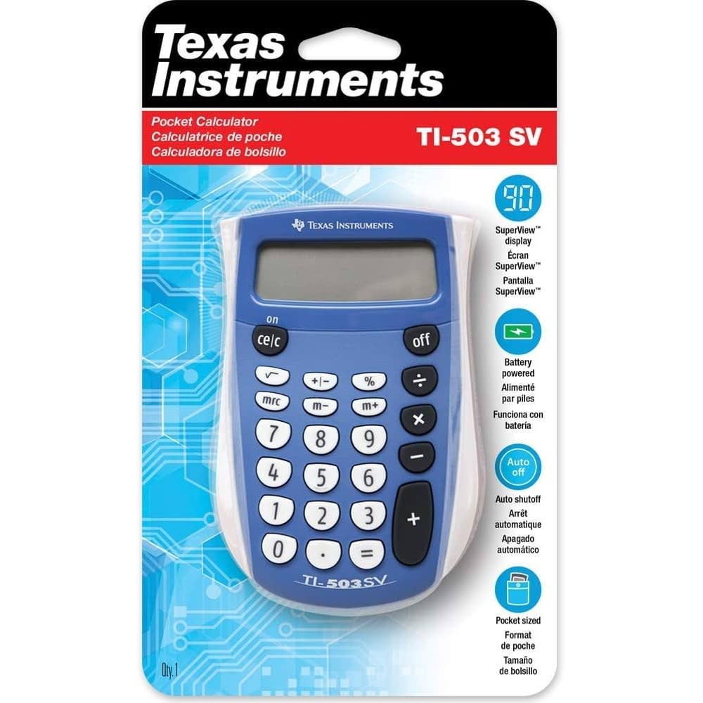 Texas Instruments Display Calculator TI-503 SV - ScholarsHub Canada