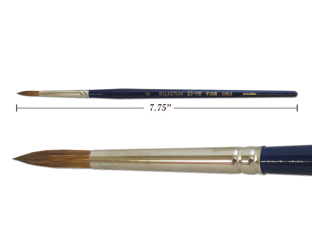 Camel Hair Paint Brush (#6)