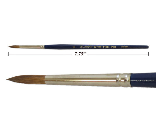 Camel Hair Paint Brush (#6)