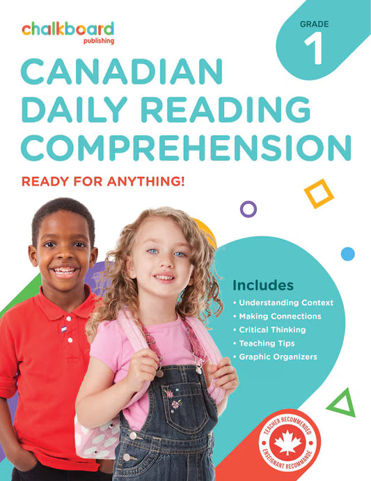 Canadian Daily Reading Comprehension - Grade 1 - ScholarsHub Canada