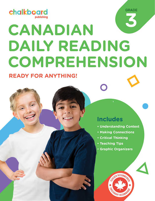 Canadian Daily Reading Comprehension - Grade 3 - ScholarsHub Canada