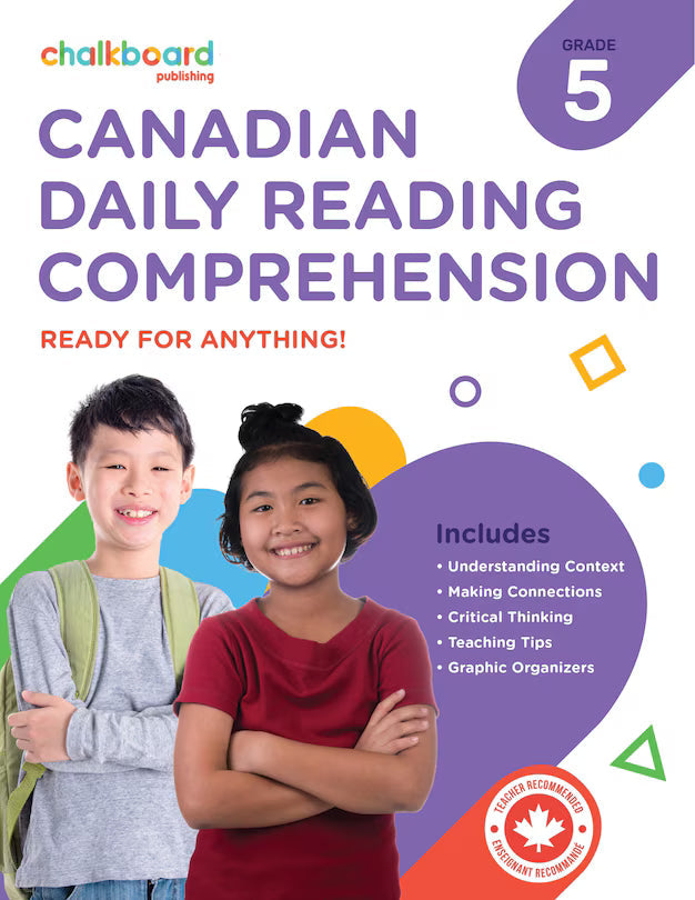 Canadian Daily Reading Comprehension - Grade 5 - ScholarsHub Canada