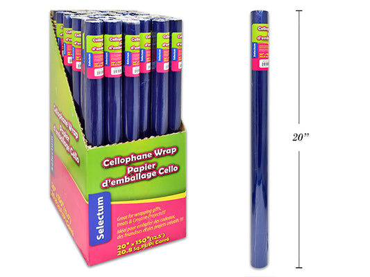 Cellophane Roll 20 X 12.5 - Blue
