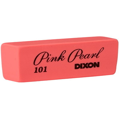 Dixon Pink Pearl Eraser (Large) - ScholarsHub Canada