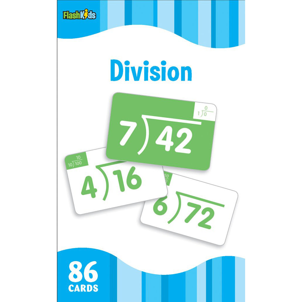 Flash Kids Math Flash Cards - Division (0-12)