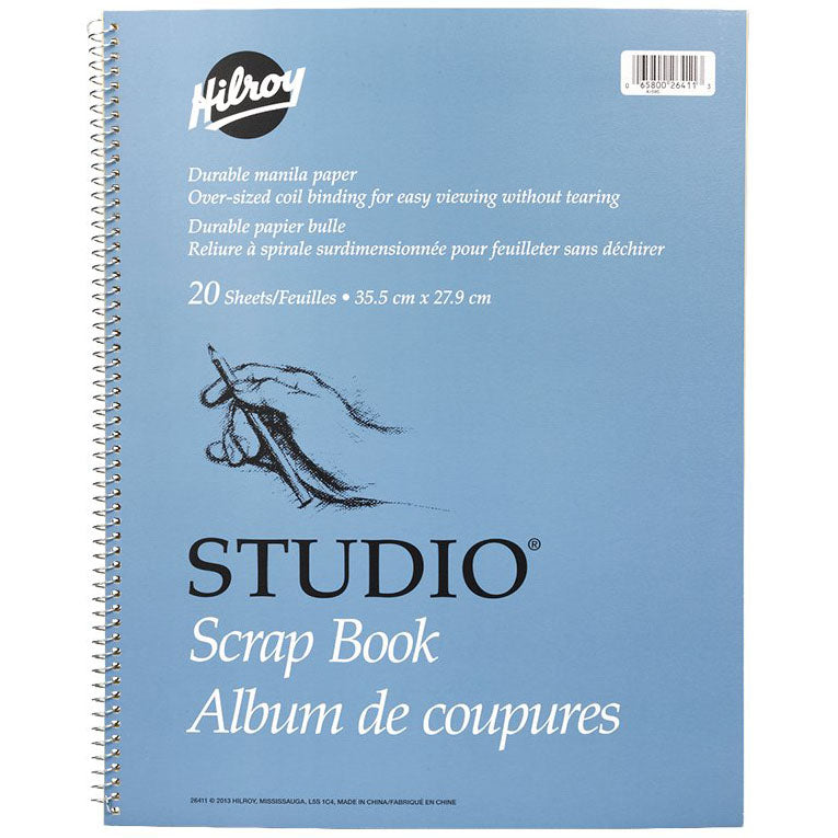 Hilroy Manila Studio Coil Scrap Book - ScholarsHub Canada