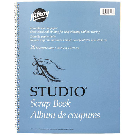 Hilroy Manila Studio Coil Scrap Book - ScholarsHub Canada