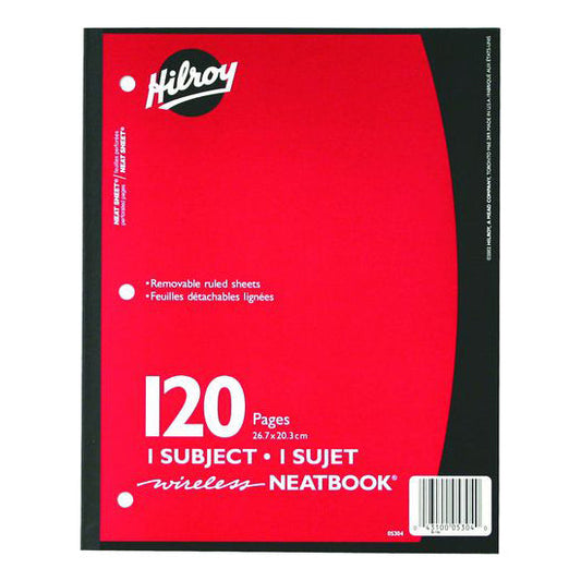 Hilroy Neat Book - 120 Pages - ScholarsHub Canada