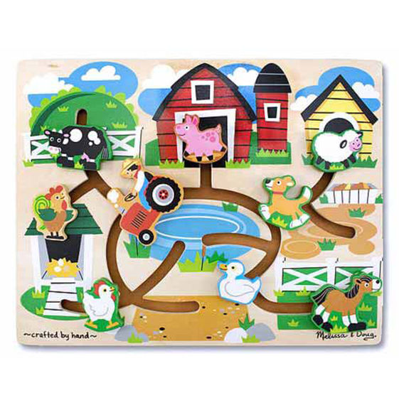 Melissa and Doug Farm Maze Puzzle - ScholarsHub Canada