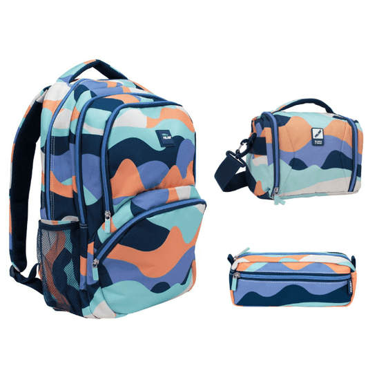 Milan 3 Piece Set (25 L) - The Fun Series Blue