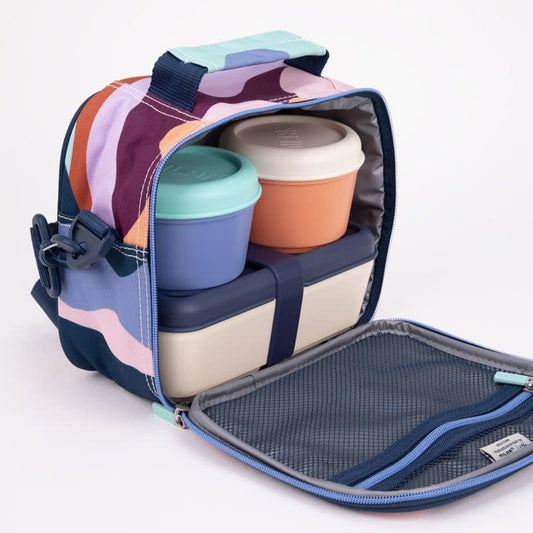 Milan Isothermal Lunch Kit (3.5 L) with 3 Lunch Boxes - The Fun Series Multicolour