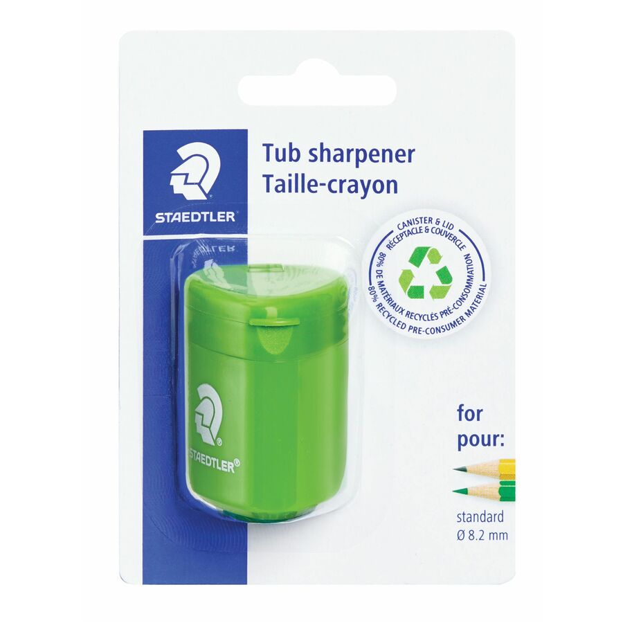 Staedtler One Hole Recycled Sharpener Container - ScholarsHub Canada
